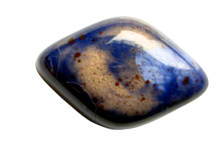 Blue and Tan Diamond chocolate