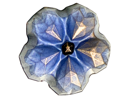 Blue Flower chocolate