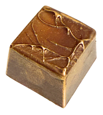 Gold Vein Cube chocolate