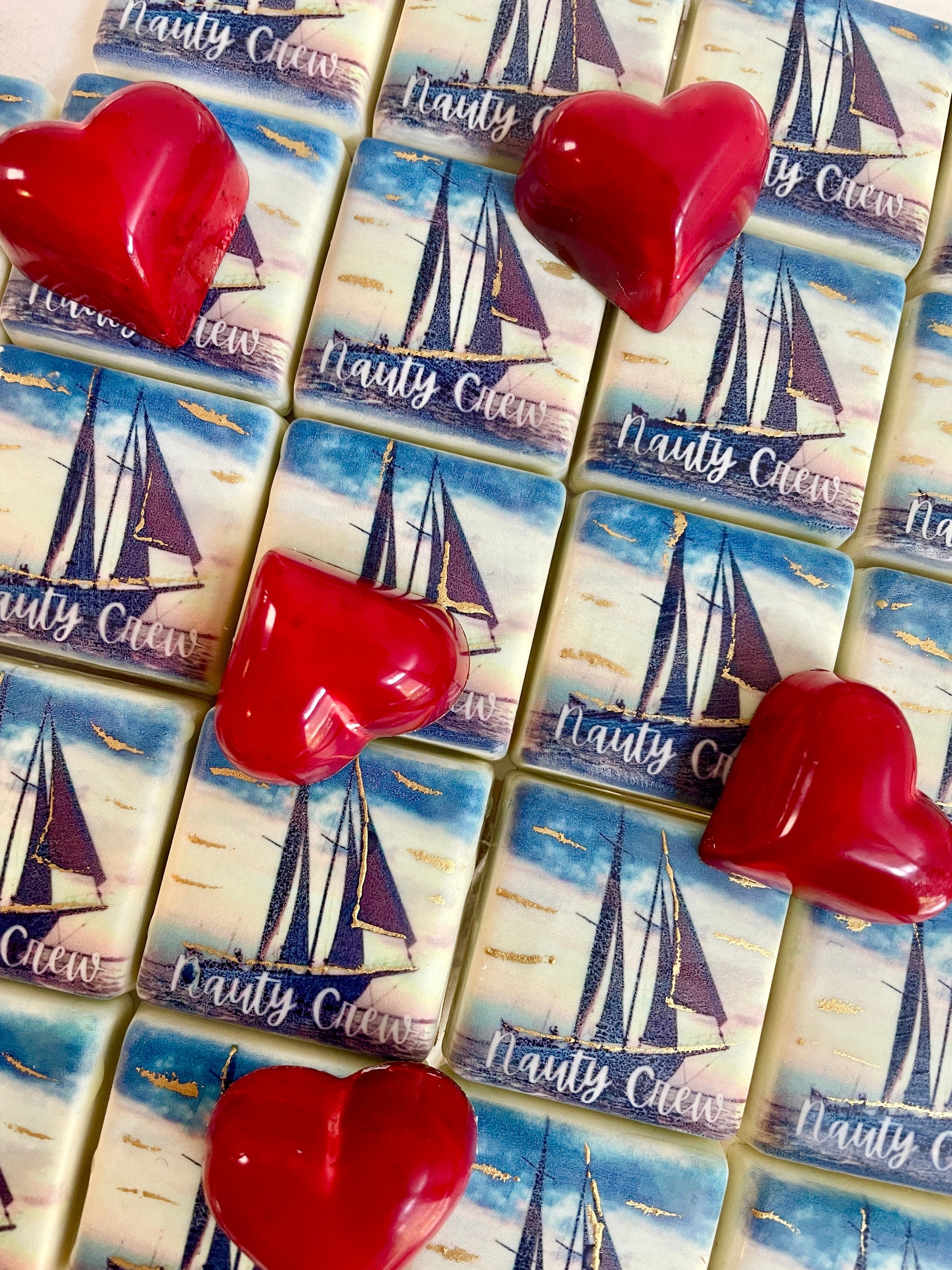 Placeholder: printed logo chocolates, Executive tier